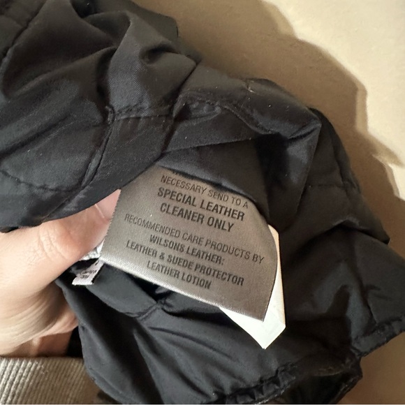 Wilson’s Leather Maxima black leather women’s jacket size small - Picture 11 of 11